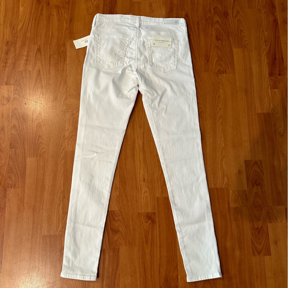 NWT AG jeans white ankle zip - Picture 7 of 9